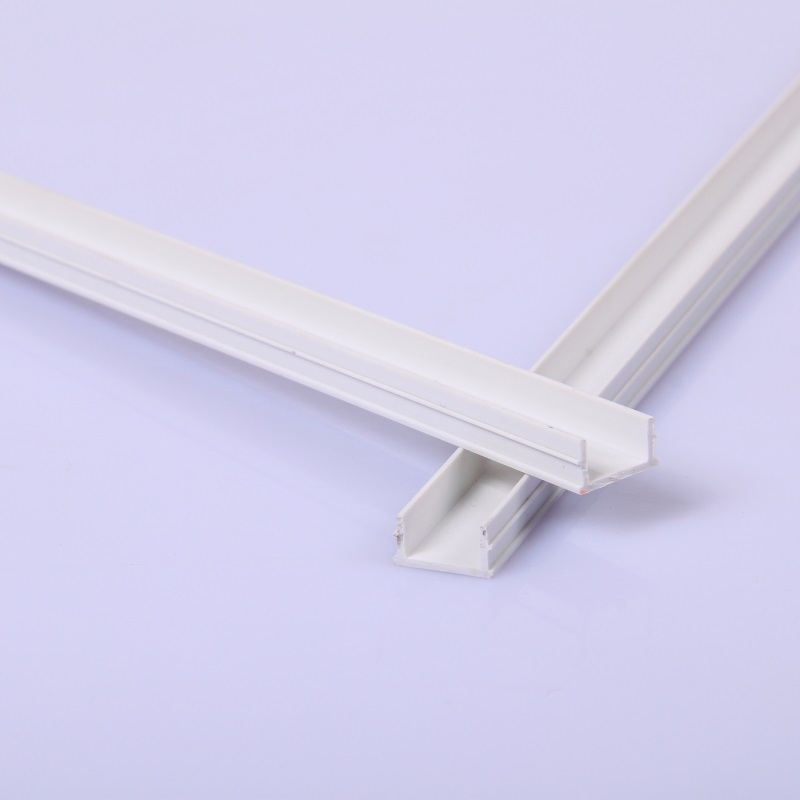 pvc-glidbana av plast U-formad pvc-kanal med lågt pris för fönsterlådedelar